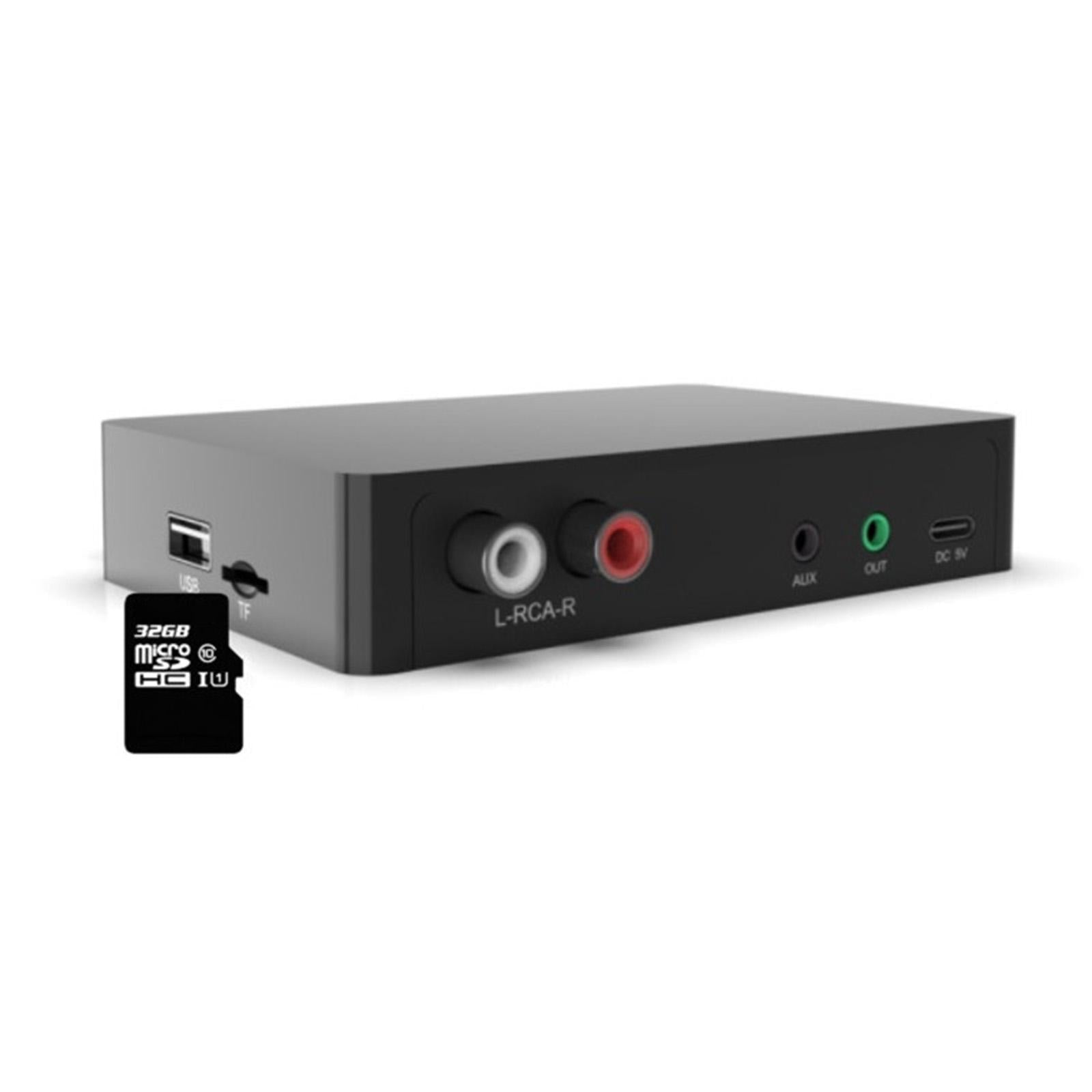 Bluetooth 5.0 Transmitter Receiver Audio Optical Wireless Adapter HD for PC