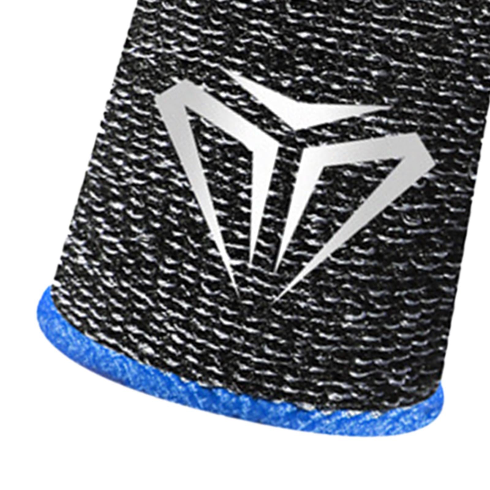 2xPhone Gaming Finger Sleeves Breathable Gaming Finger Sleeves for Mobile Game