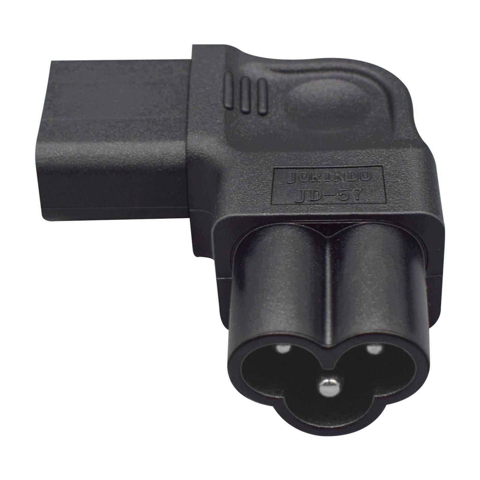 4xIEC320 C6 to C13 Replacement Right Bend Design AC Power Plug Durable Premium
