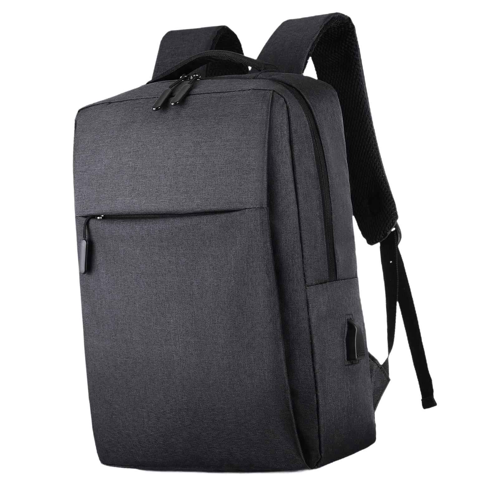 Laptop Backpack with USB Charging Port Rucksack for College Travel Women Men