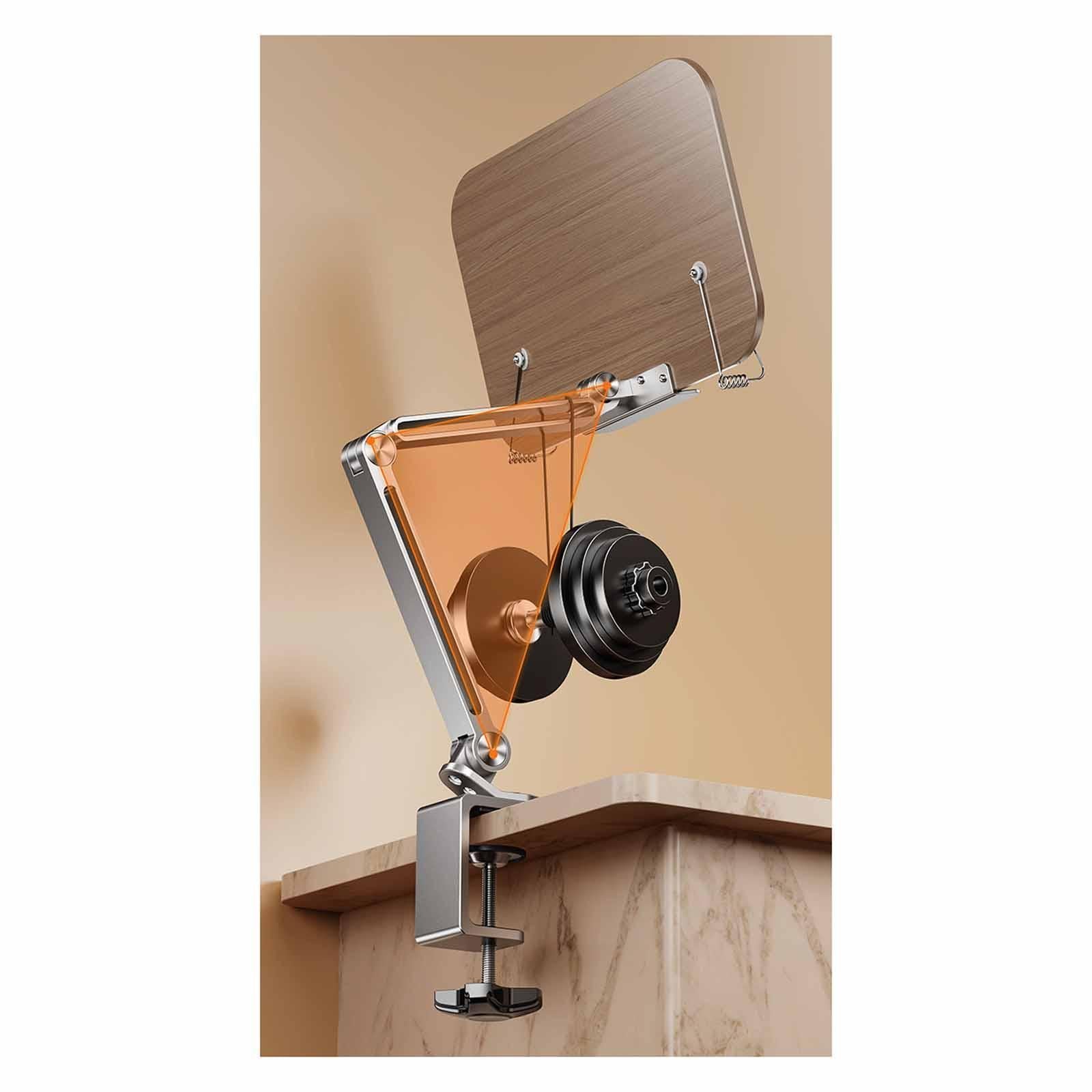 Book Stand for Reading Height Angle Adjustable for Recipe Tablet Sheet Music