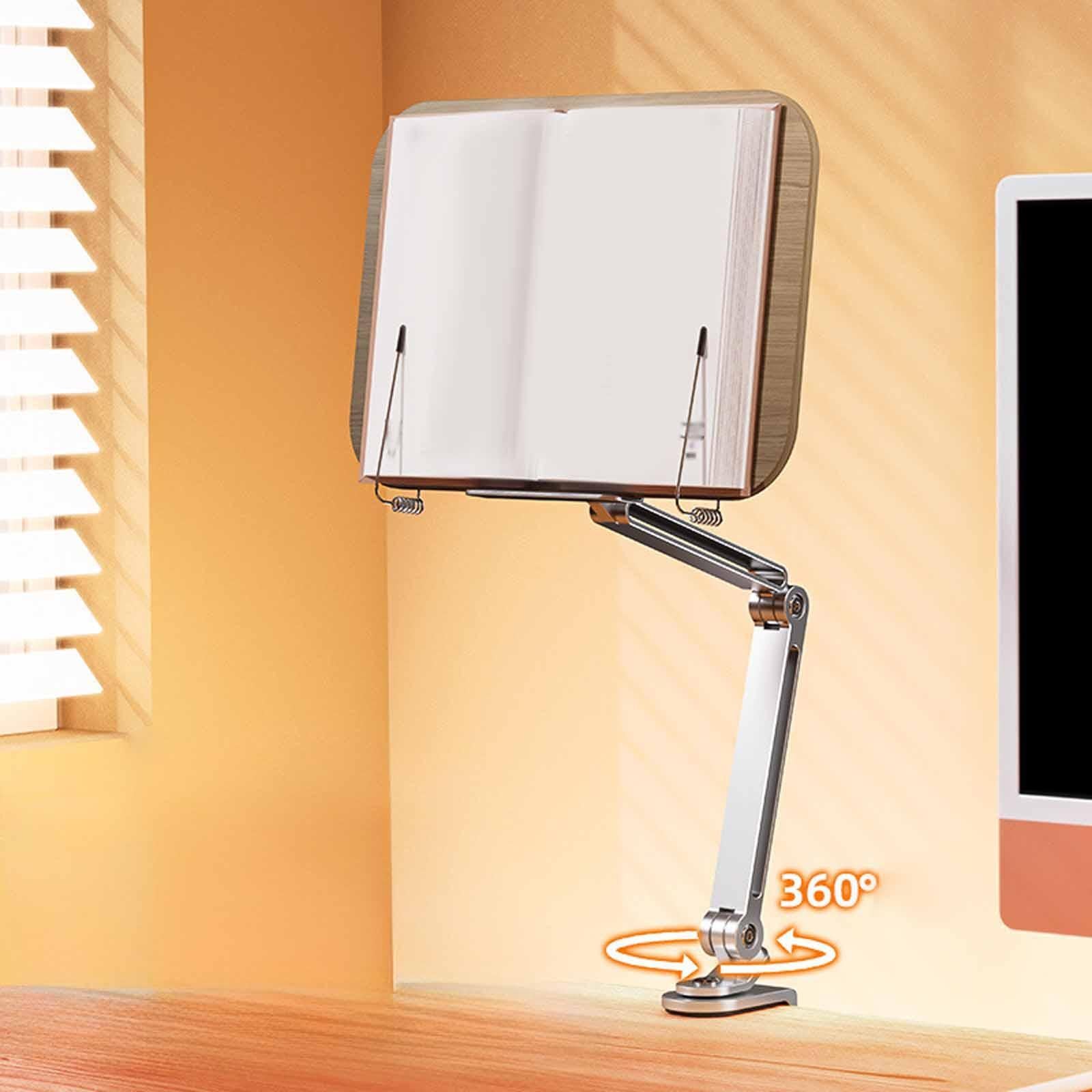 Book Stand for Reading Height Angle Adjustable for Recipe Tablet Sheet Music
