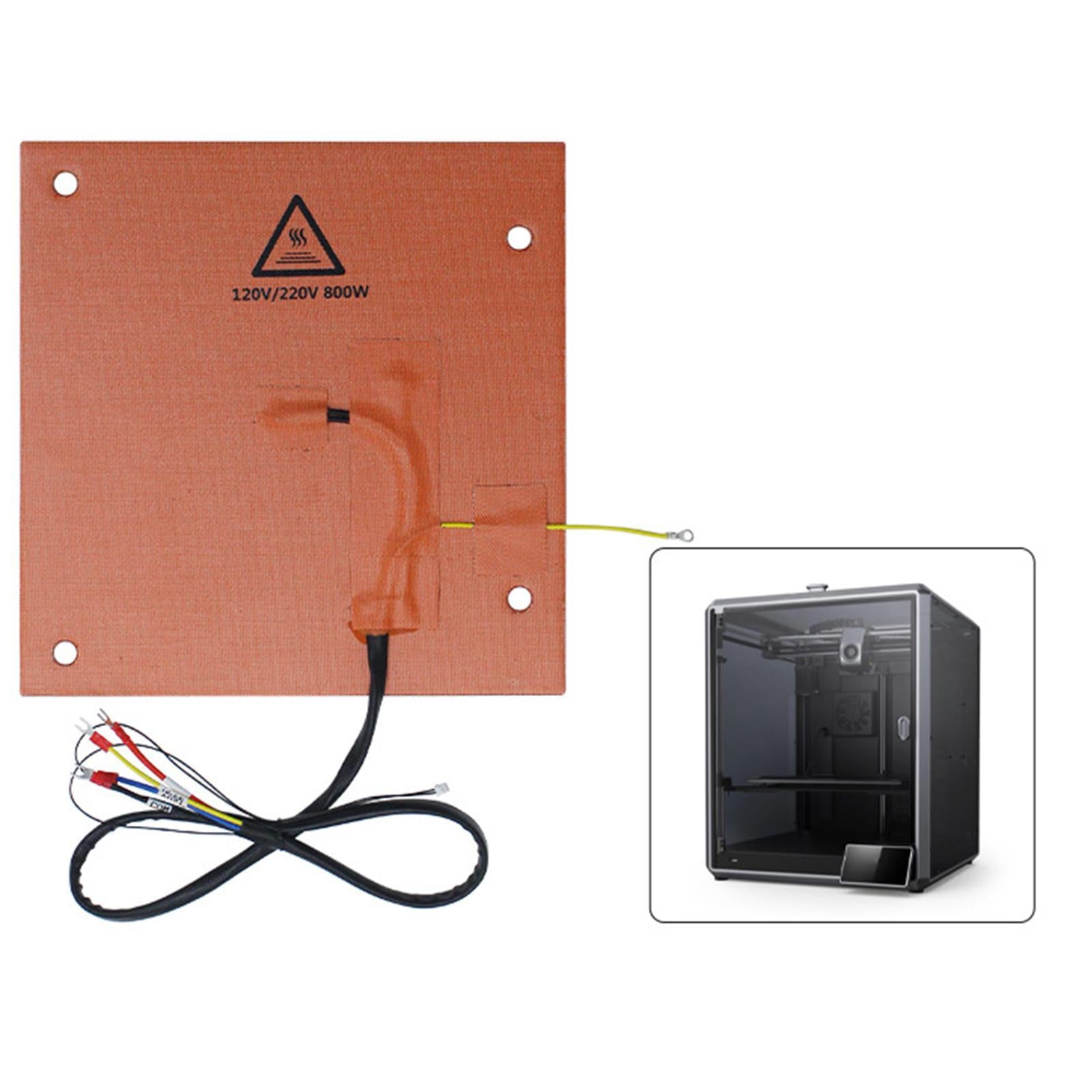 3D Printer Hot Bed High Temperature Resistance Flexible Convenient 120V/220V