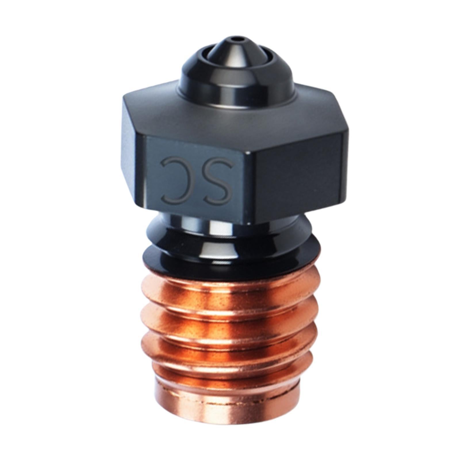 3D Printer Nozzle High Temperature Resistance Compact Tool High Speed Nozzle