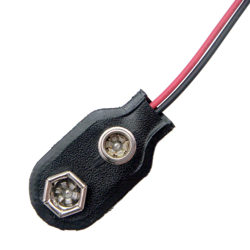 2 Pieces 9V Electric/Bass Guitar Active Pickup Battery Buckles