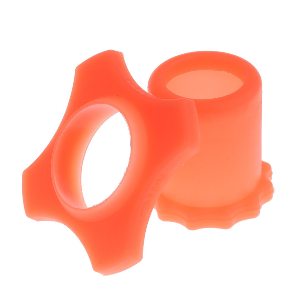 Wireless Microphone Mic Holder Anti-rolling Protection Rings + Bottom Red