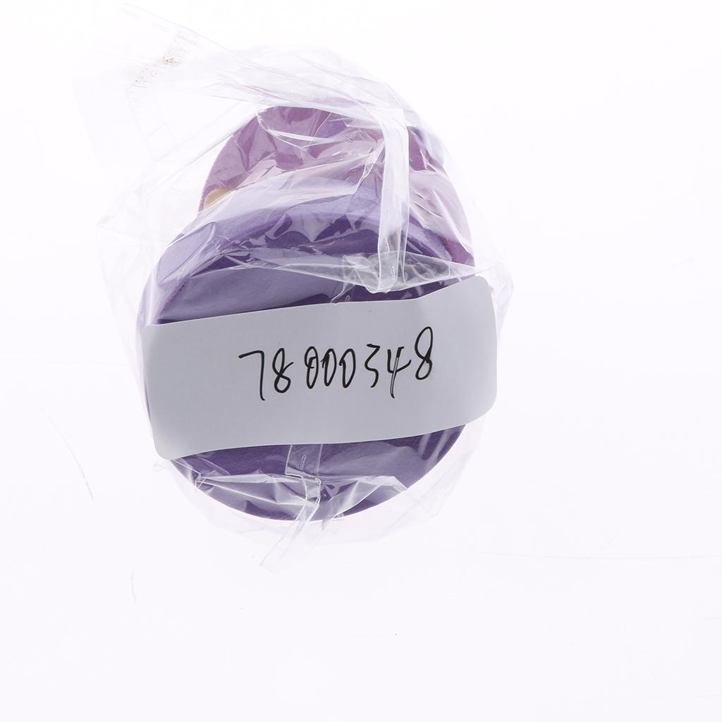 Cartoon Castanet Wooden Hand Clapper Musical Instrument Toy for Kids Purple