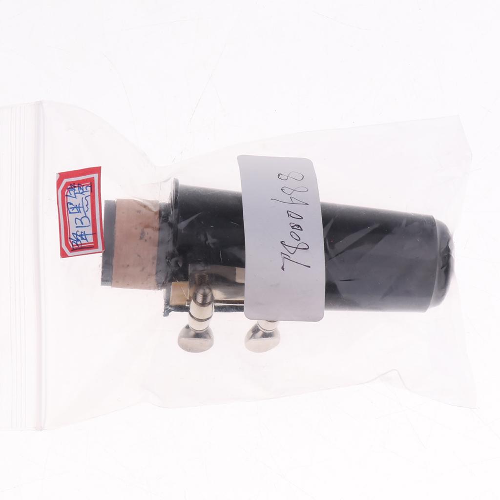 Soprano Saxophone Mouthpiece Clip Clarinet Reed Ligature Cap for Sax Parts
