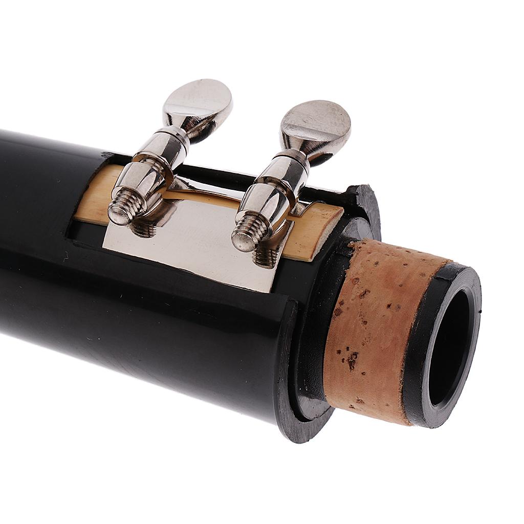 Soprano Saxophone Mouthpiece Clip Clarinet Reed Ligature Cap for Sax Parts