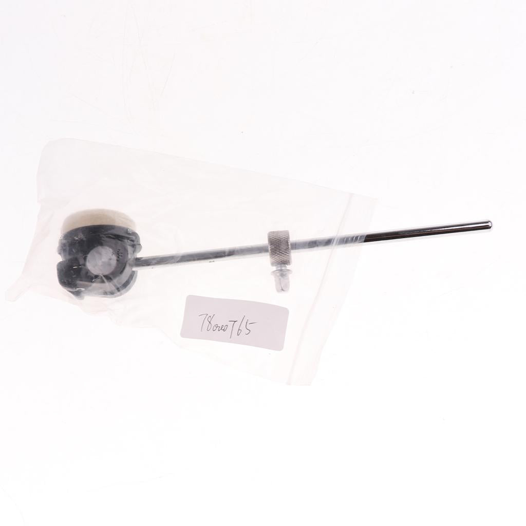 High Grade Cotton Felt Drum Step Pedal Beater Hammer Percussion Accessory