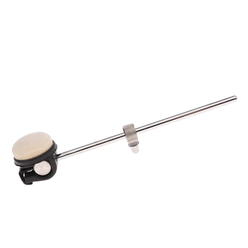 High Grade Cotton Felt Drum Step Pedal Beater Hammer Percussion Accessory