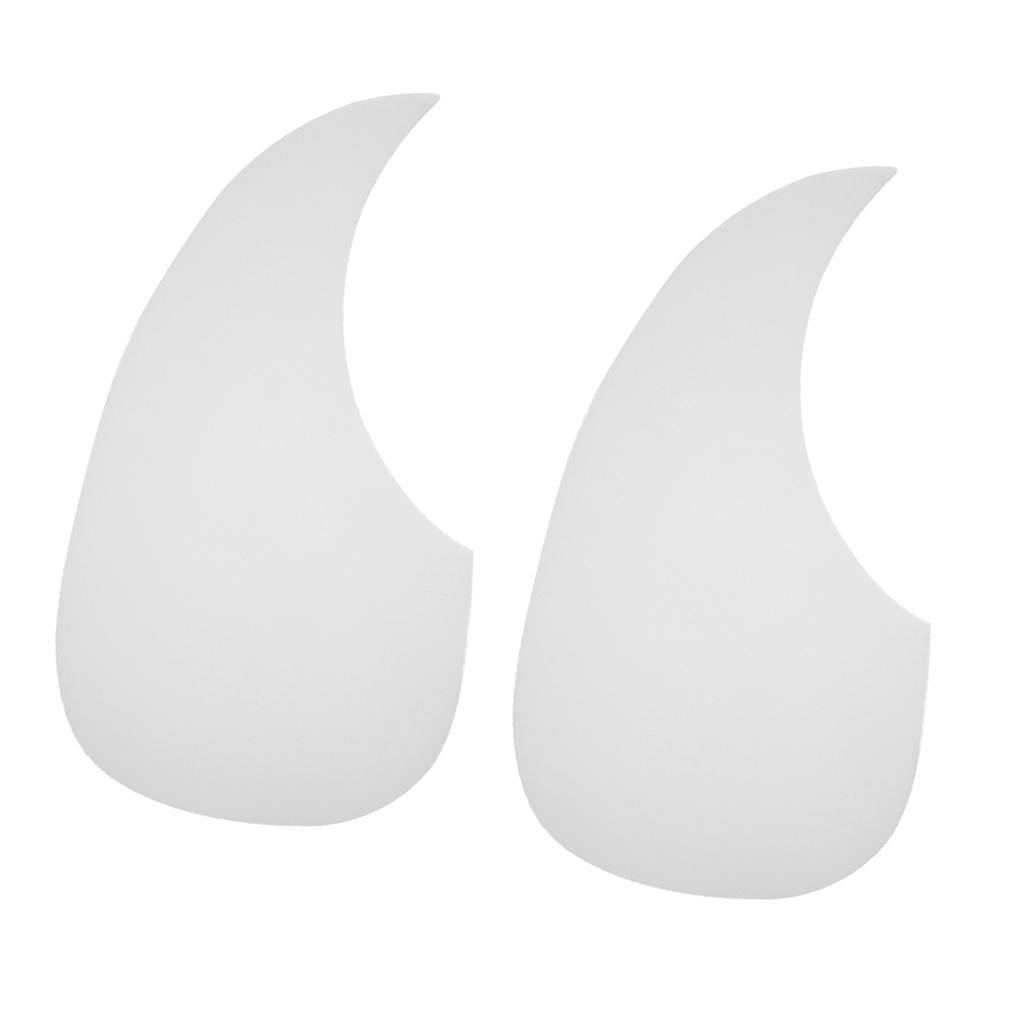 Pack of 2 Self-adhesive Transparent Guitar Pickguard Protector for Acoustic/Wood Guitar Parts
