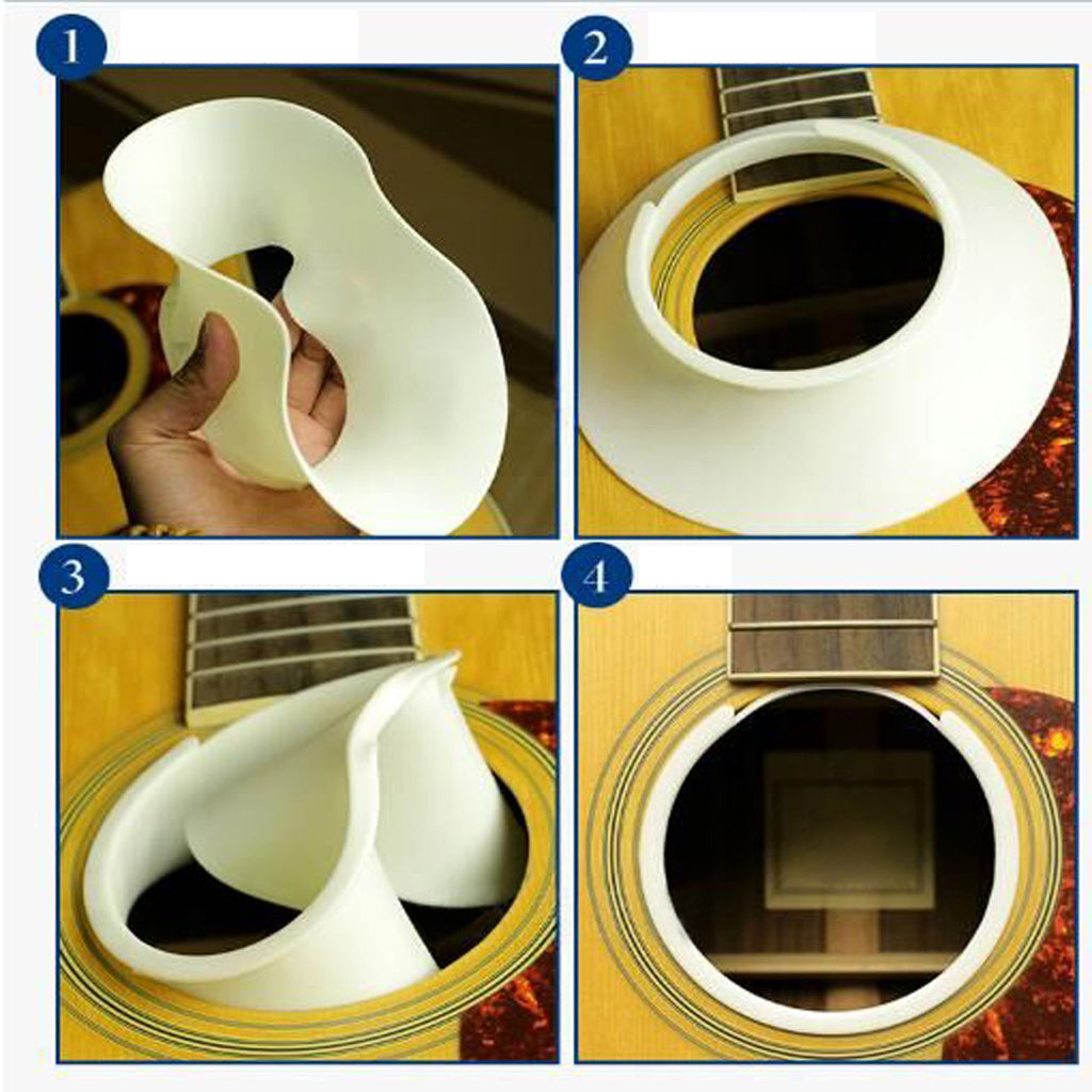Cream Guitar Sound Enhancement for 41'' Acoustic Folk Guitar