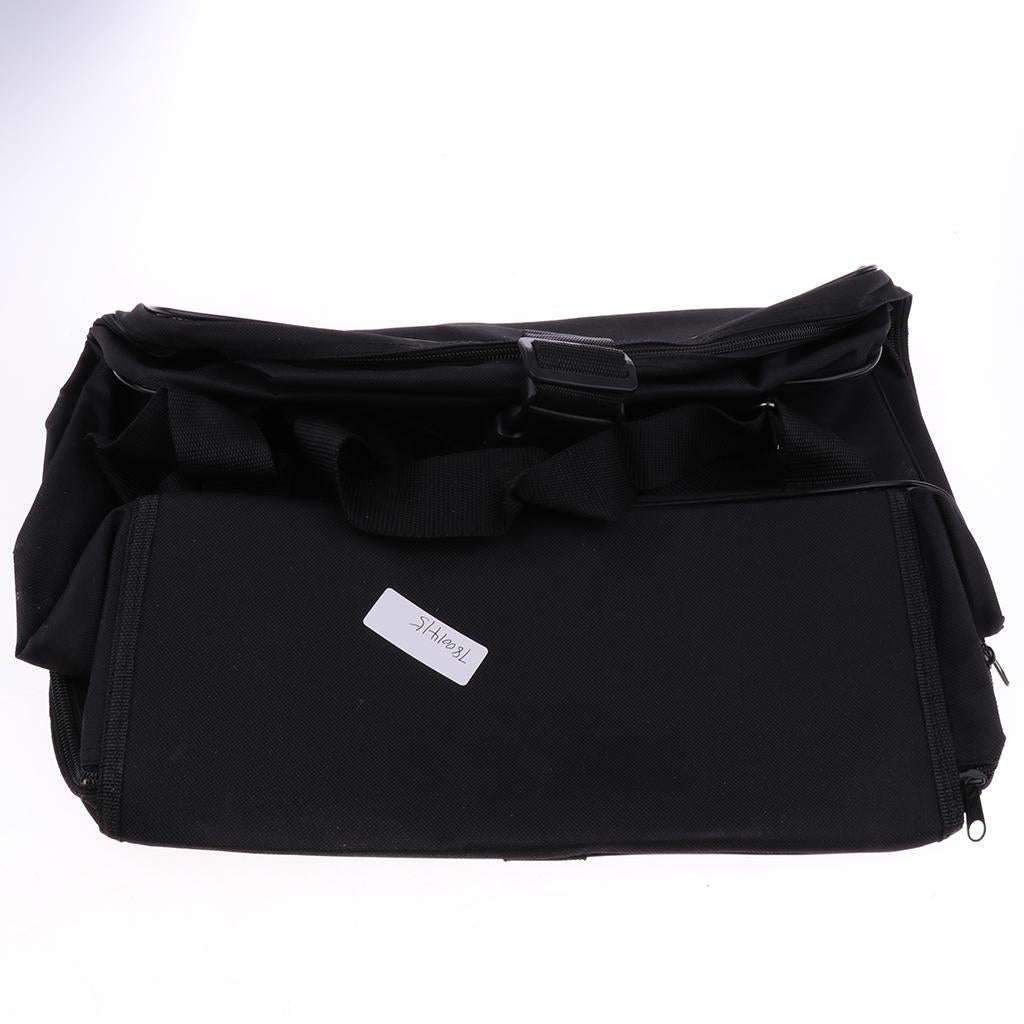 Snare Drum Bag Backpack Case with Shoulder Straps Black Snare Drum Carry Bag