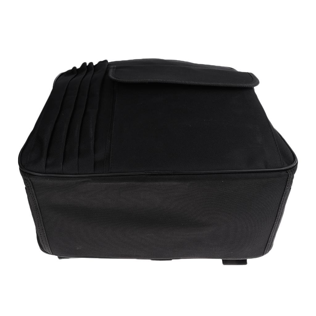 Snare Drum Bag Backpack Case with Shoulder Straps Black Snare Drum Carry Bag