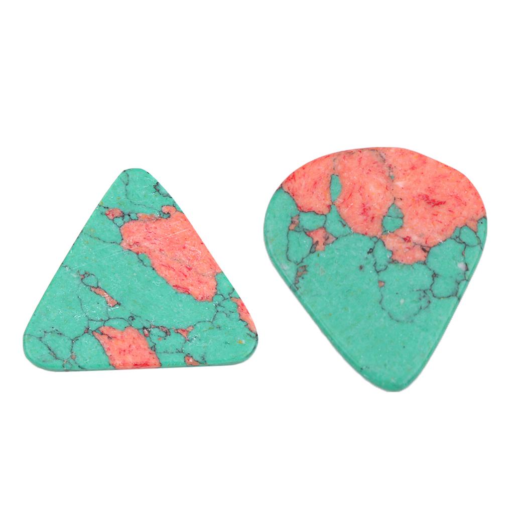 Guitar Pick Plectrum for Acoustic Electric Guitar Green 2mm Thickness #1