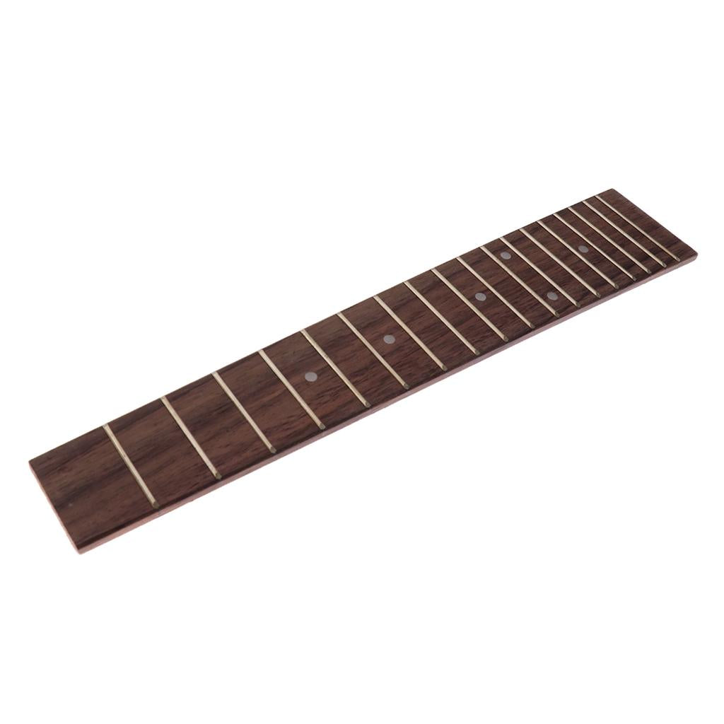 Rosewood 18 Frets Ukulele Fretboard Fingerboard for 24inch Ukulele