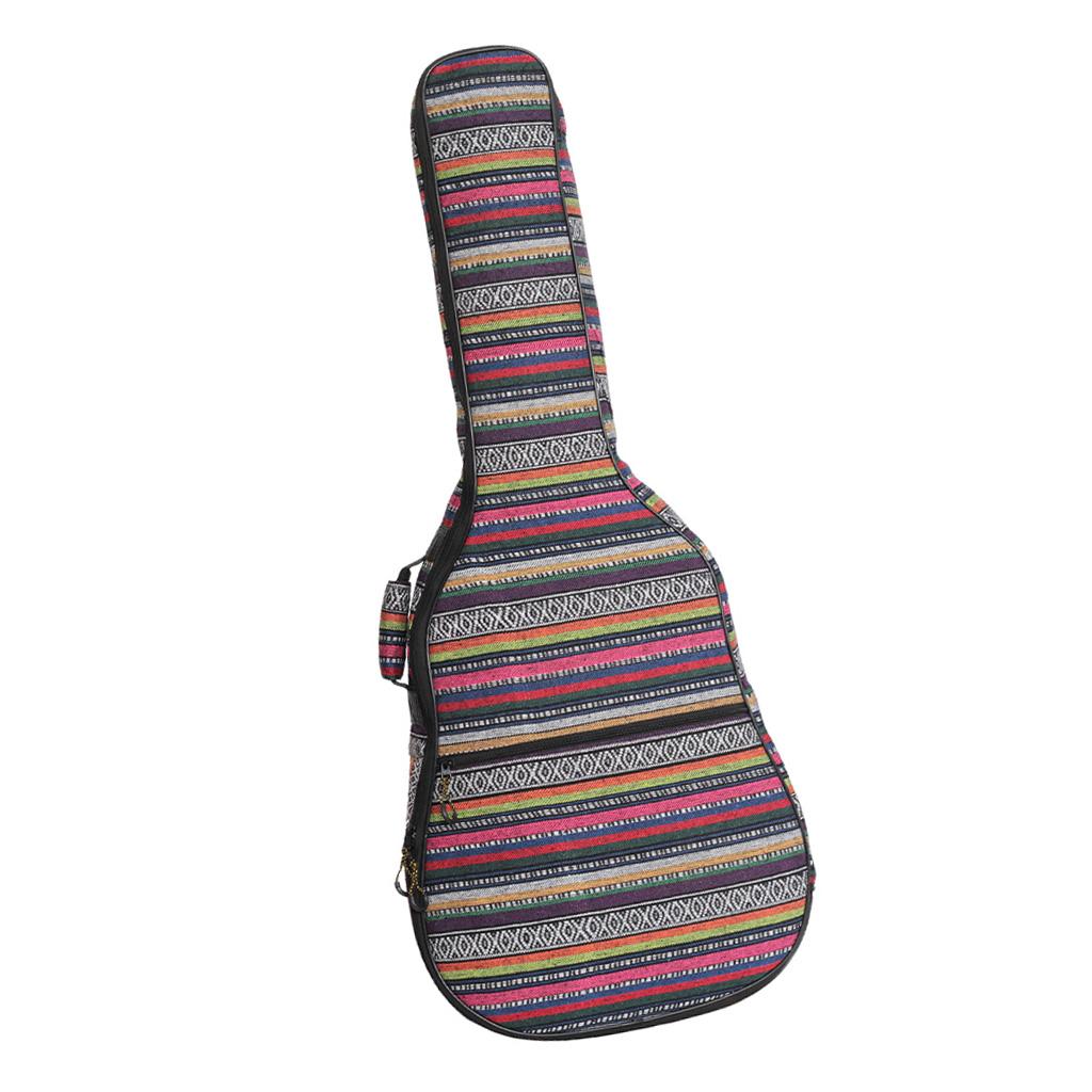 40/41inch Acoustic Guitar Padded Soft Case Gig Bag for Guitar Parts A