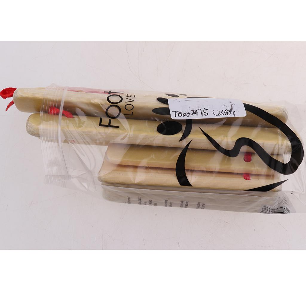 2Pcs Large Small Hand Clappers Handcrafted Toy Musical Instrument