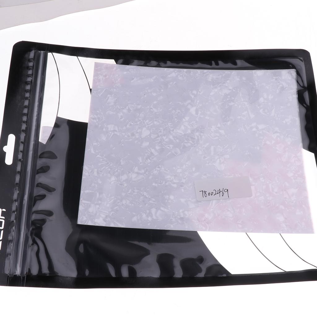 5 Color Electric Guitar Pickguard Scratch Guitar Material Blank Plate #3