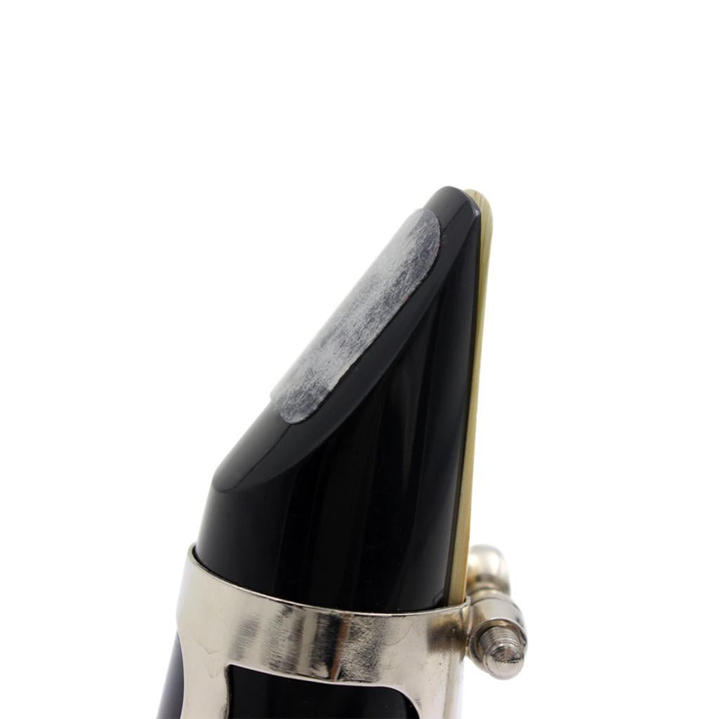 8 Pieces Clarinet Mouthpiece Pad for Wind Woodwind Parts 27x20x0.3mm White