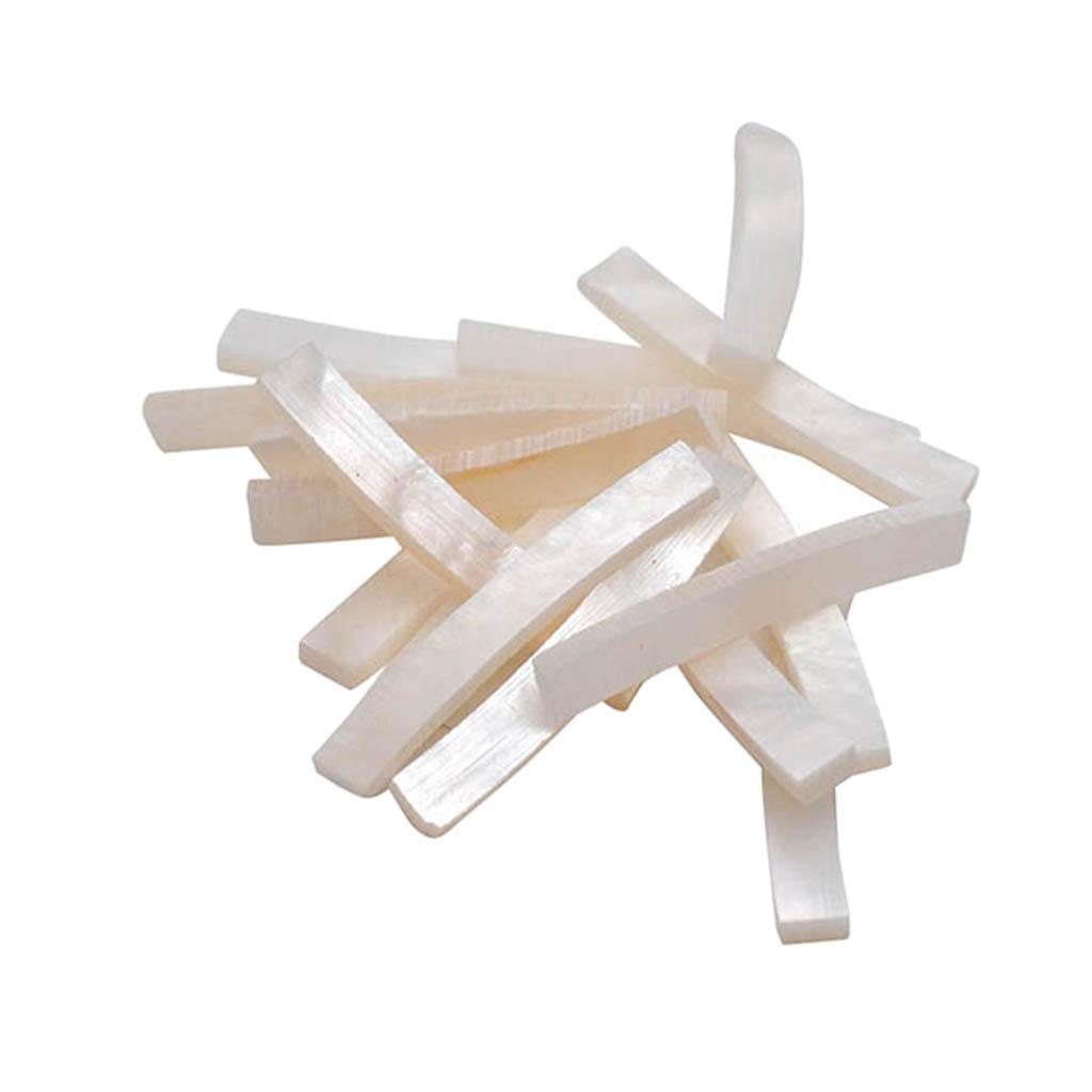 Shell Soundhole Decal Sticker for Acoustic Guitar Replacement Parts White