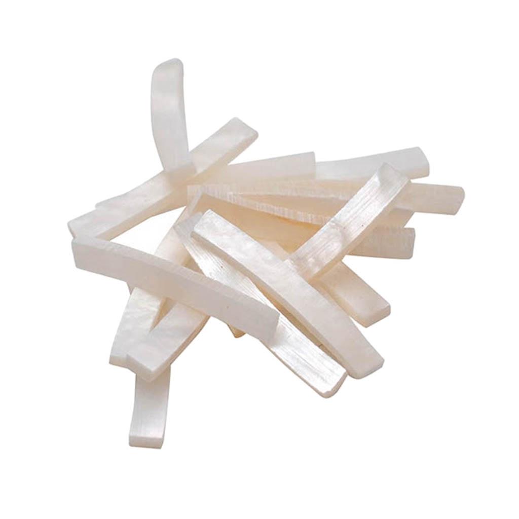 Shell Soundhole Decal Sticker for Acoustic Guitar Replacement Parts White