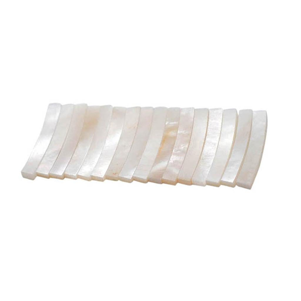 Shell Soundhole Decal Sticker for Acoustic Guitar Replacement Parts White