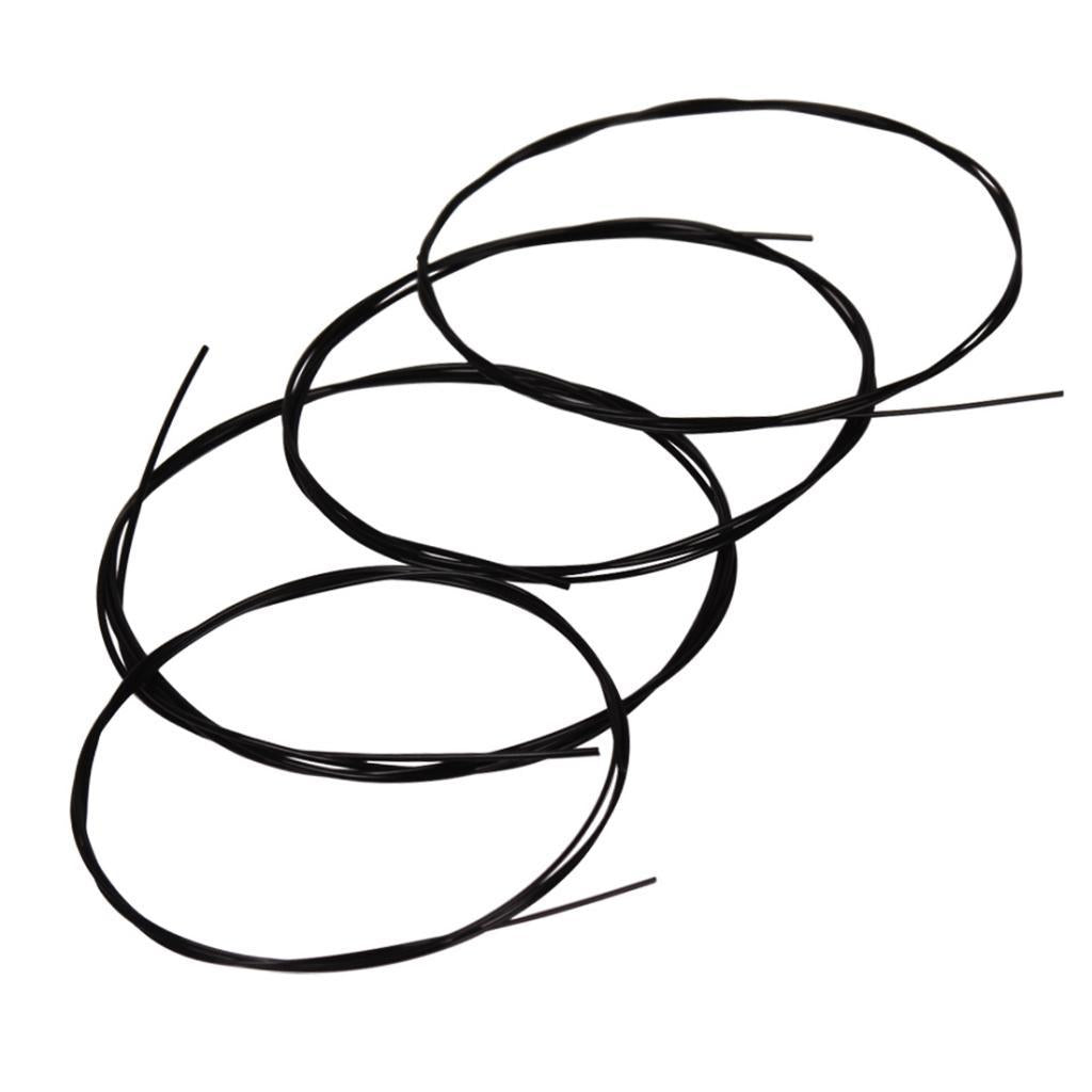 Set of Ukulele String Uke Nylon String U105/U101 Replacement String Black