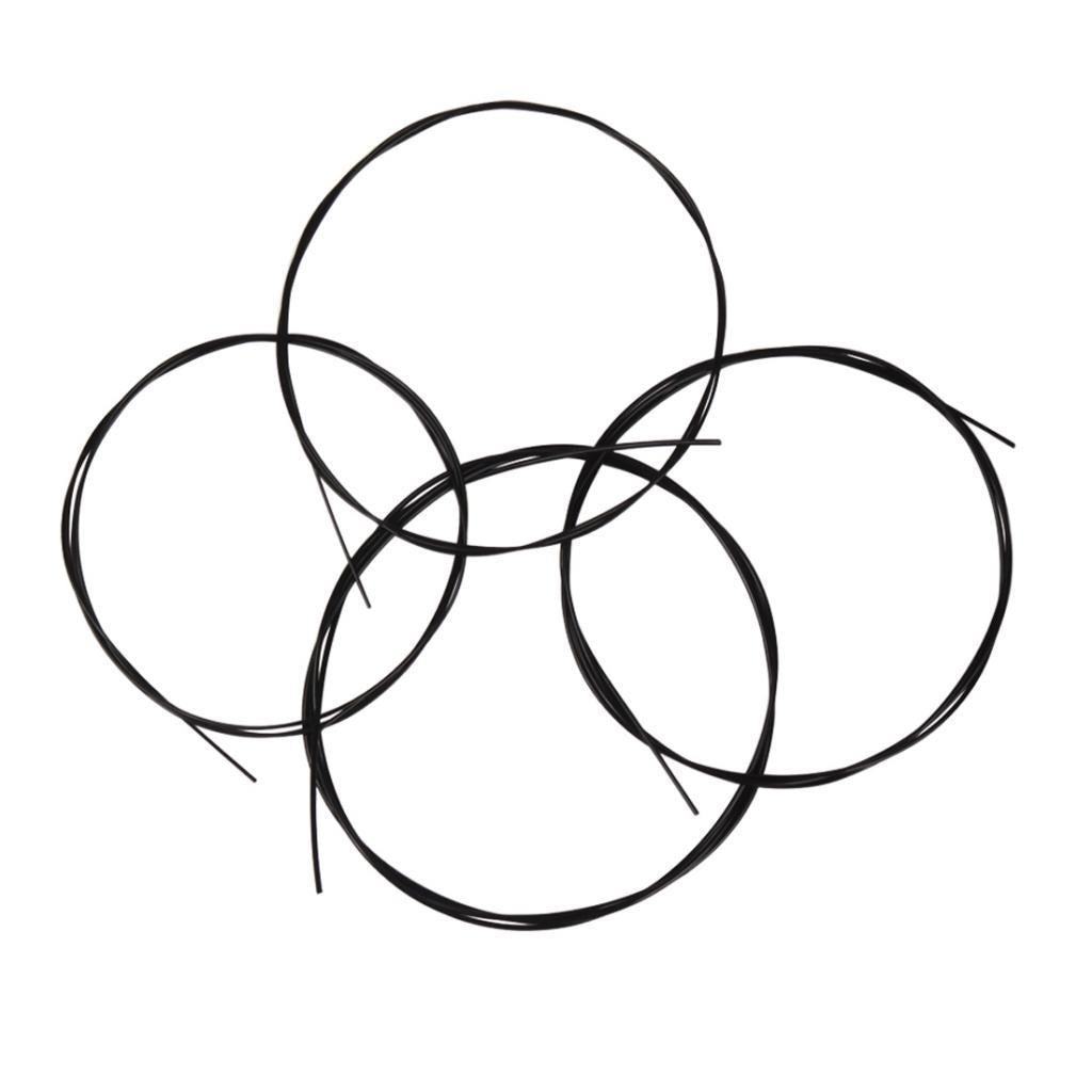 Set of Ukulele String Uke Nylon String U105/U101 Replacement String Black