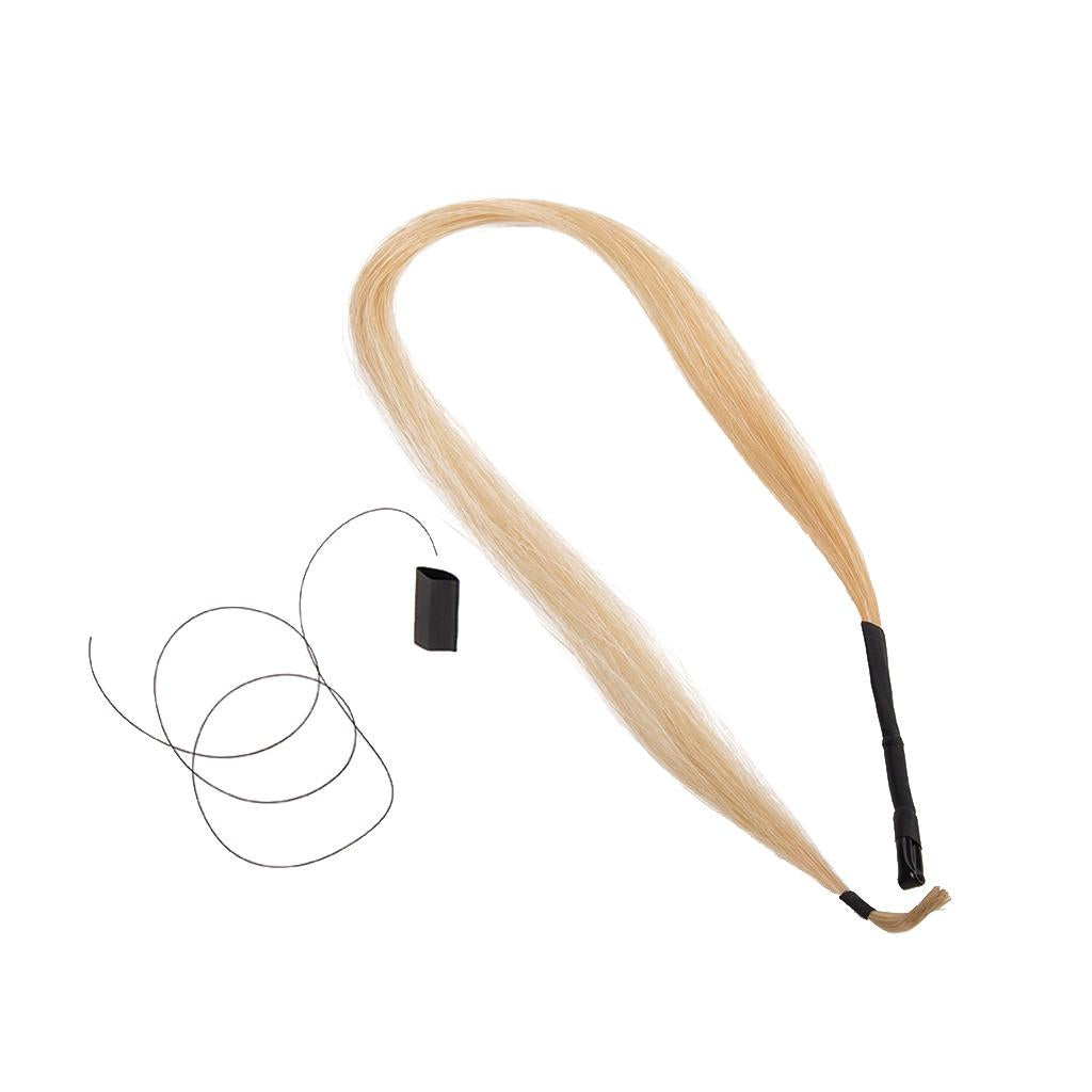 1 Hank 78cm Bow Hair Horse Tail for Erhu Bow