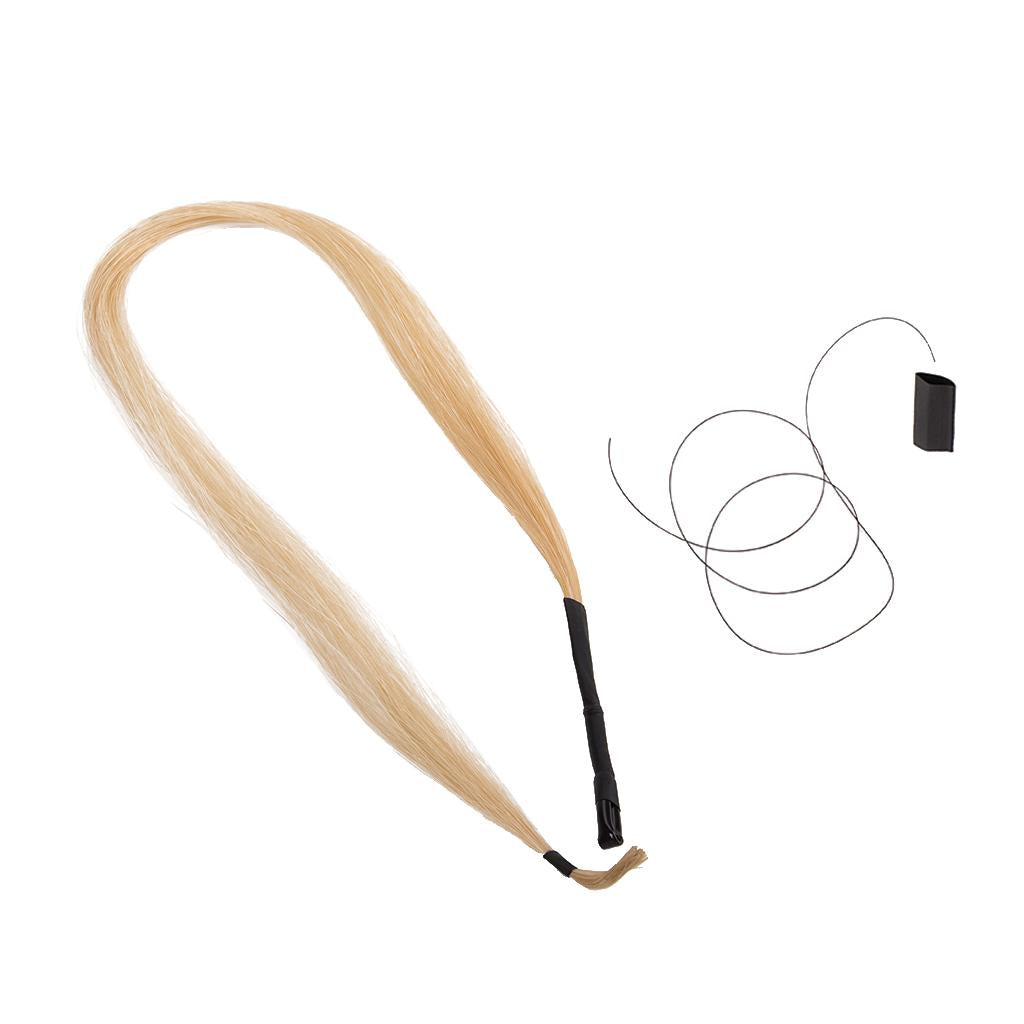 1 Hank 78cm Bow Hair Horse Tail for Erhu Bow