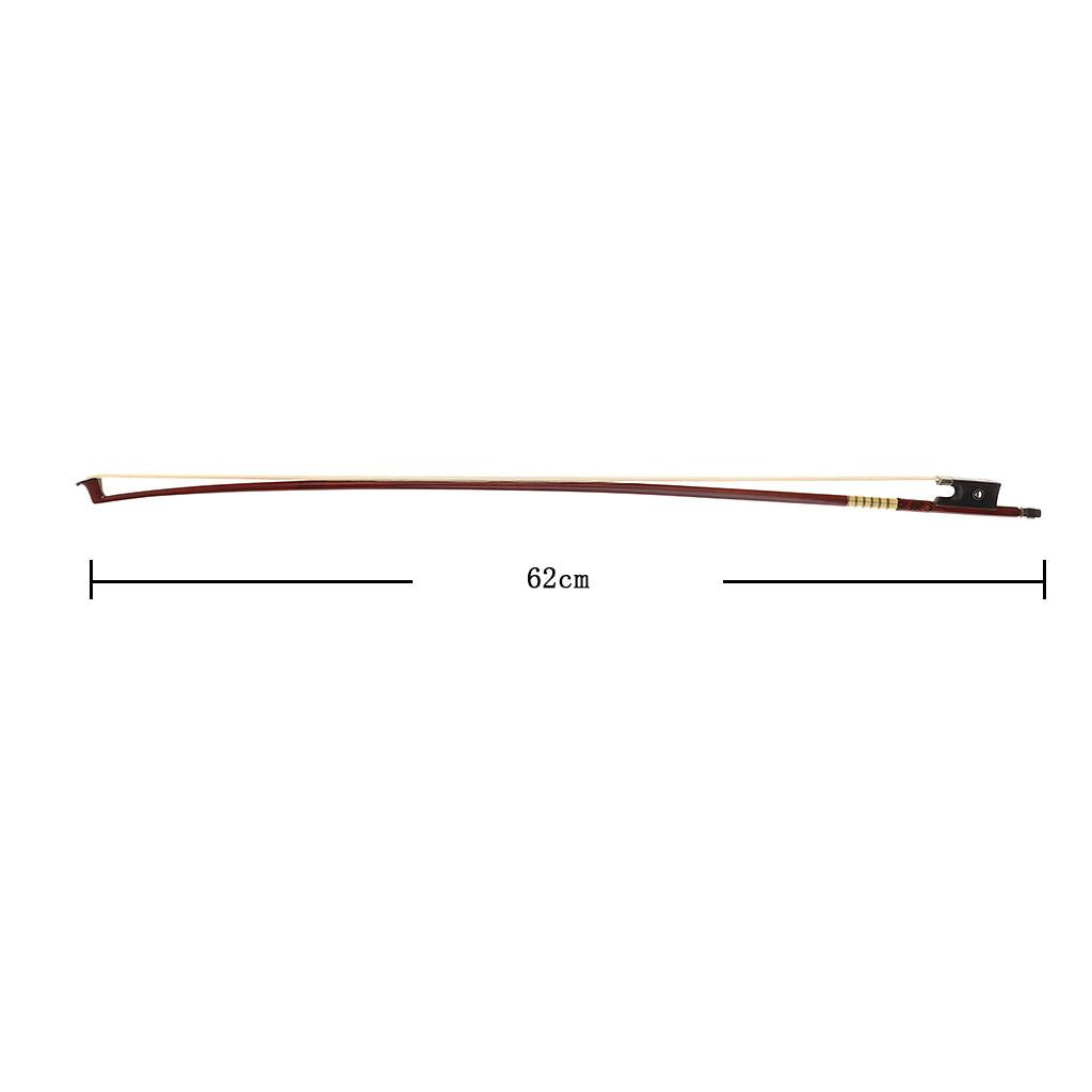 Rosewood 1/2 Violin Fiddle Bow Musical Instrument Accessory