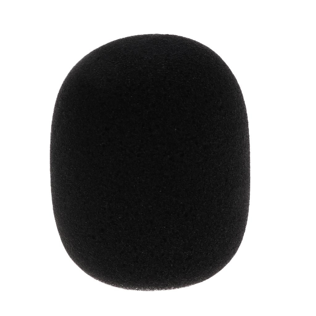 5 Pcs Microphone Shield Cover Windscreen Cap Lapel Microphone Mic Windshield