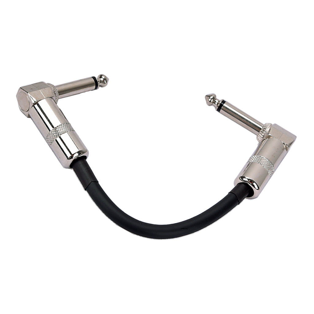 Guitar Right Angle Cord Effector Effect Pedal 6.35mm Jack Cable