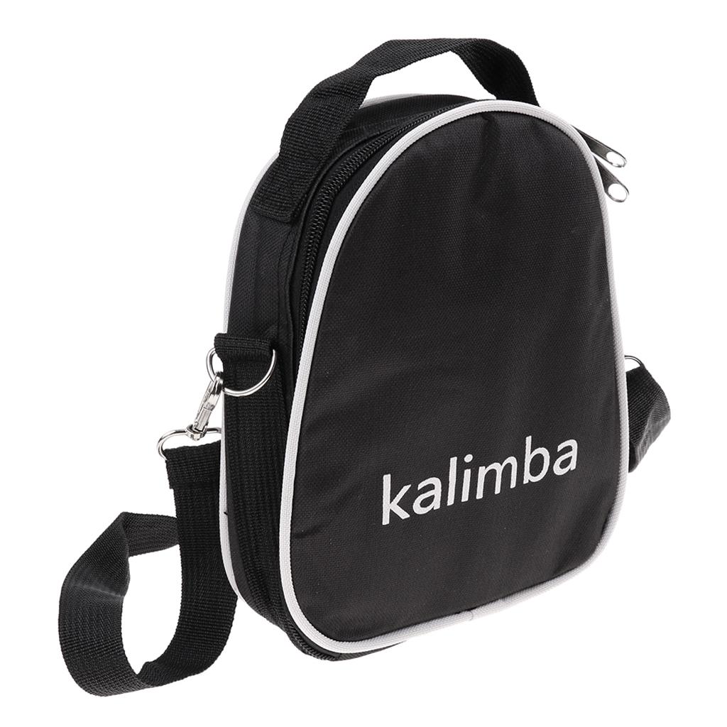 1 Piece Kalimba Case Thumb Piano Mbira Bag for 17/10/15 Key Finger Piano