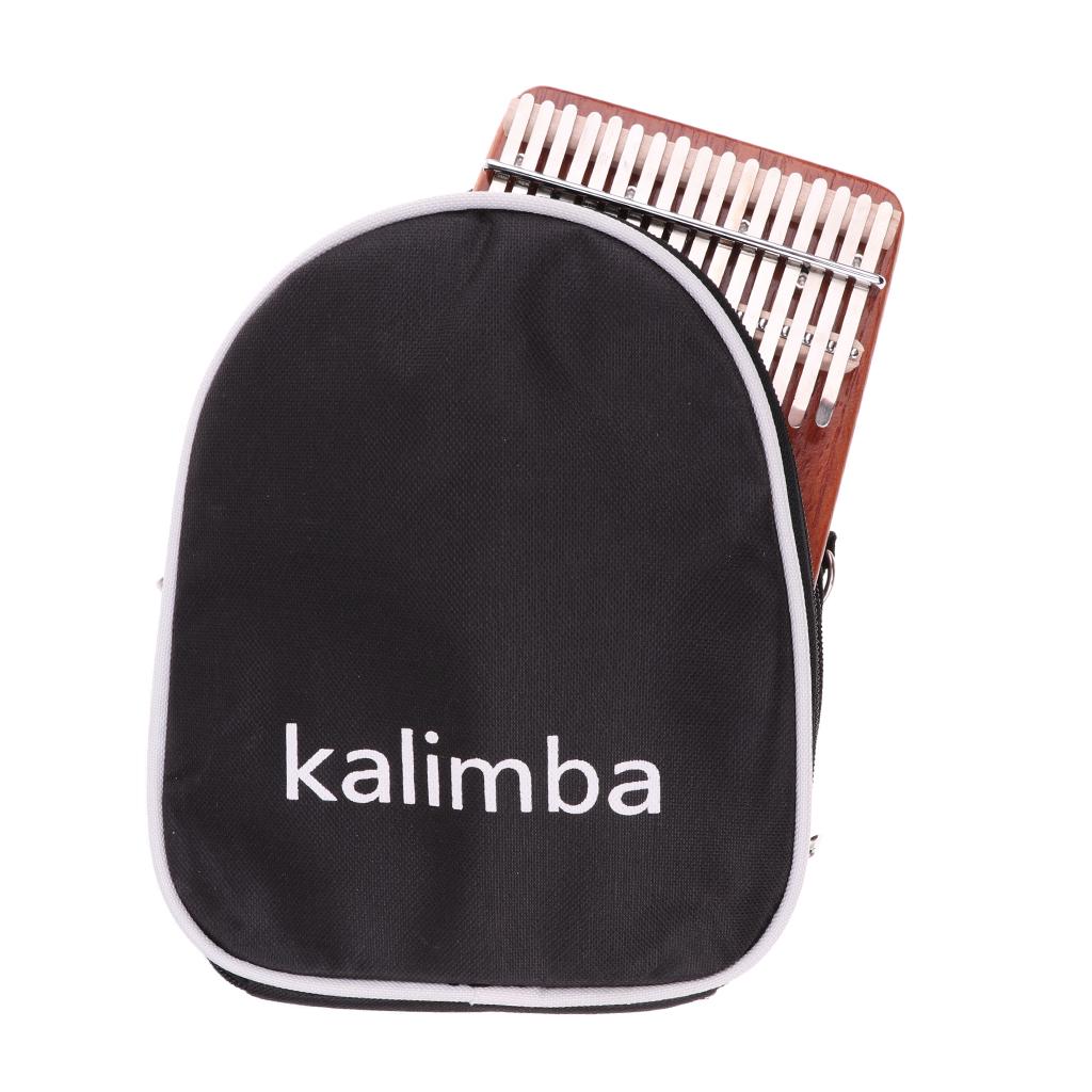 1 Piece Kalimba Case Thumb Piano Mbira Bag for 17/10/15 Key Finger Piano