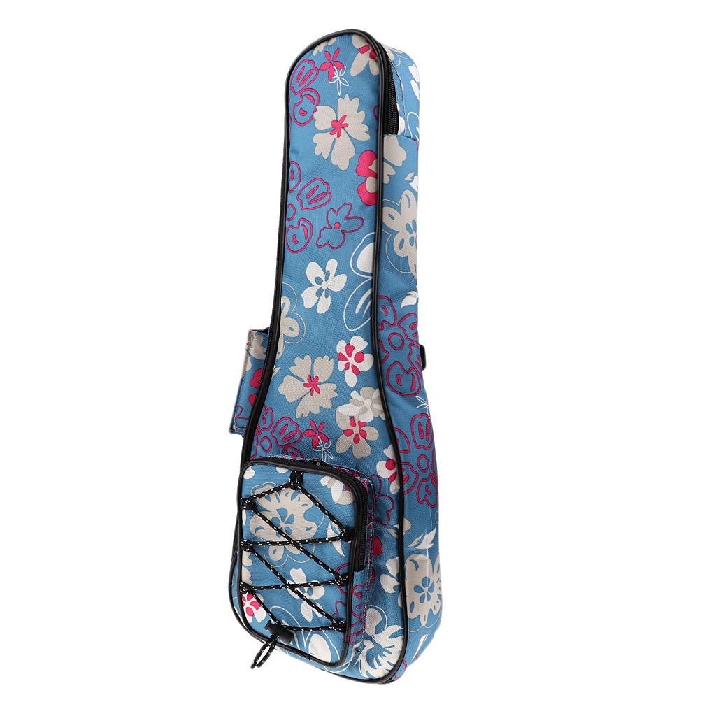 Ukulele Gig Bag Ukulele Case for Musical Instrument Accessory 23inch Blue