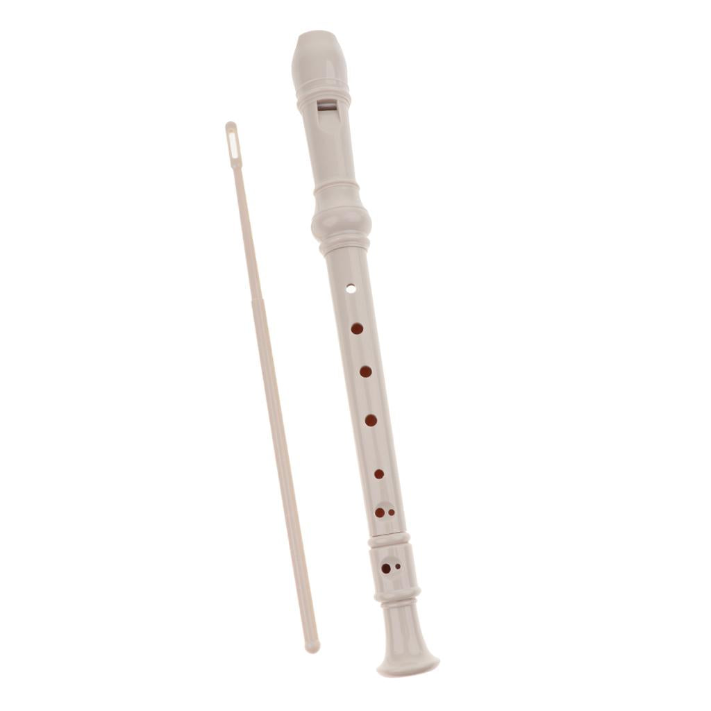 High-pitched Soprano Recorder with Cleaning Rod for Beginner Student 8 Hole