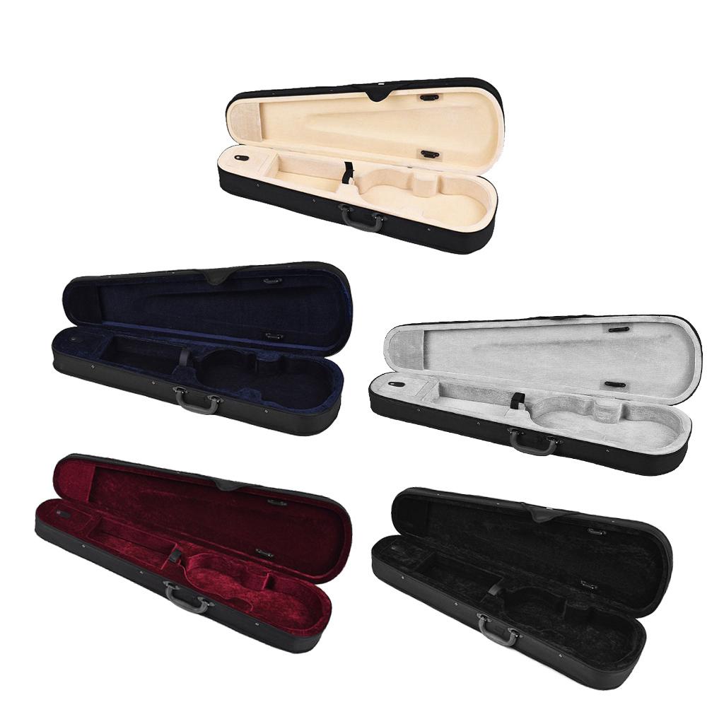 1/8 Violin Storage Bag Case Hand Carry Box Beige