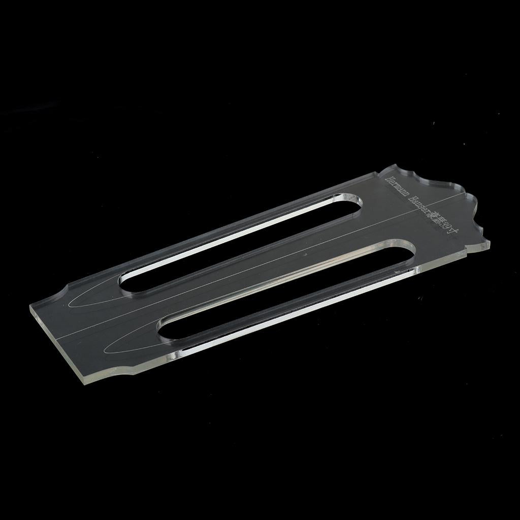 Classical Guitar Headstock Shaping Template Guitar Accessories 190x70x5mm