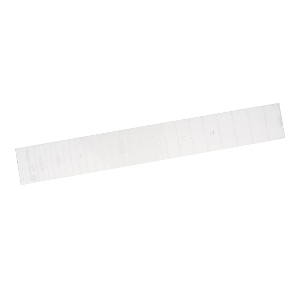 Classical Fretboard Fingerboard Fret Template Mould 20 Fret