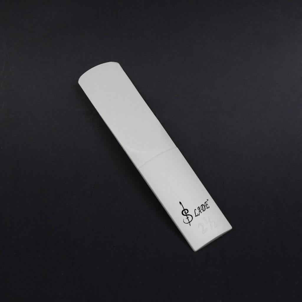Alto Sax Saxophone Reed 2.5 Strength for Saxophone Accessory White