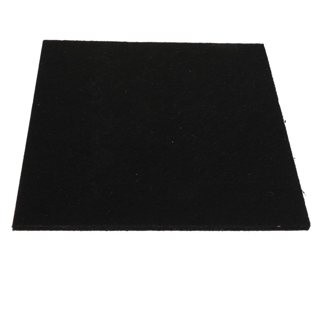 6pcs Acoustic Panel Sound Absorption Foam for Home Theater Studio Black