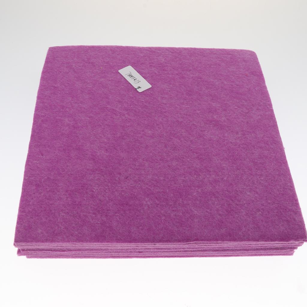 6pcs Acoustic Panel Sound Absorption Foam for Home Theater Studio Purple