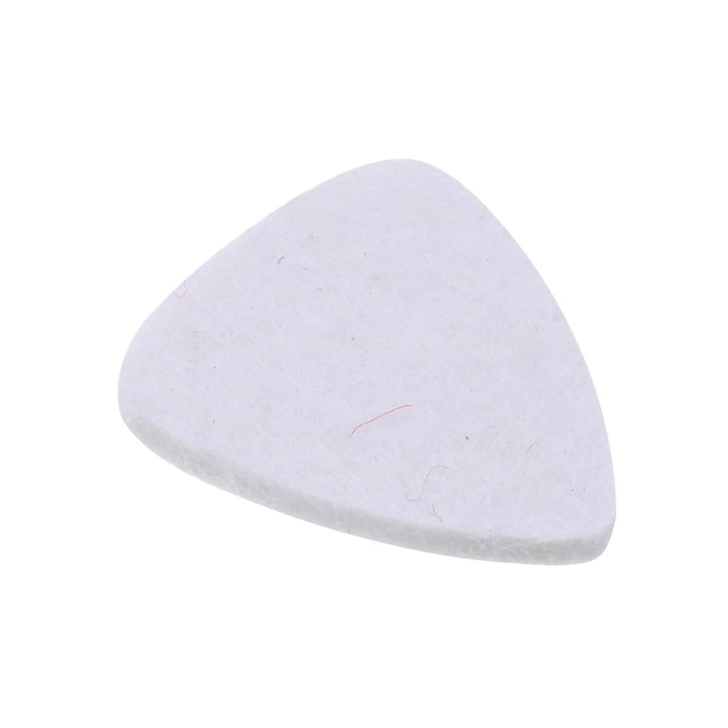 1 Piece Acoustic Guitar Plectrum Picks for Uke Guitar Parts White
