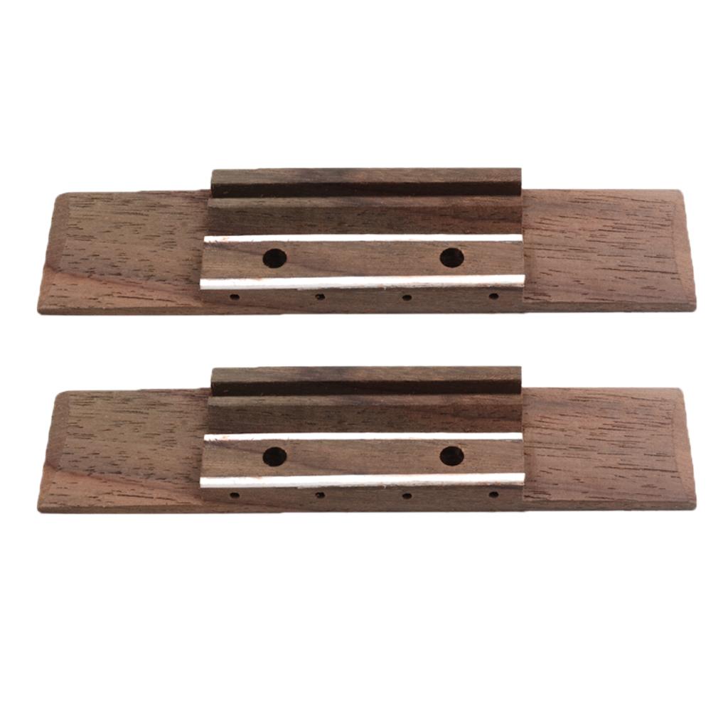Rosewood Wood Ukulele Bridge B