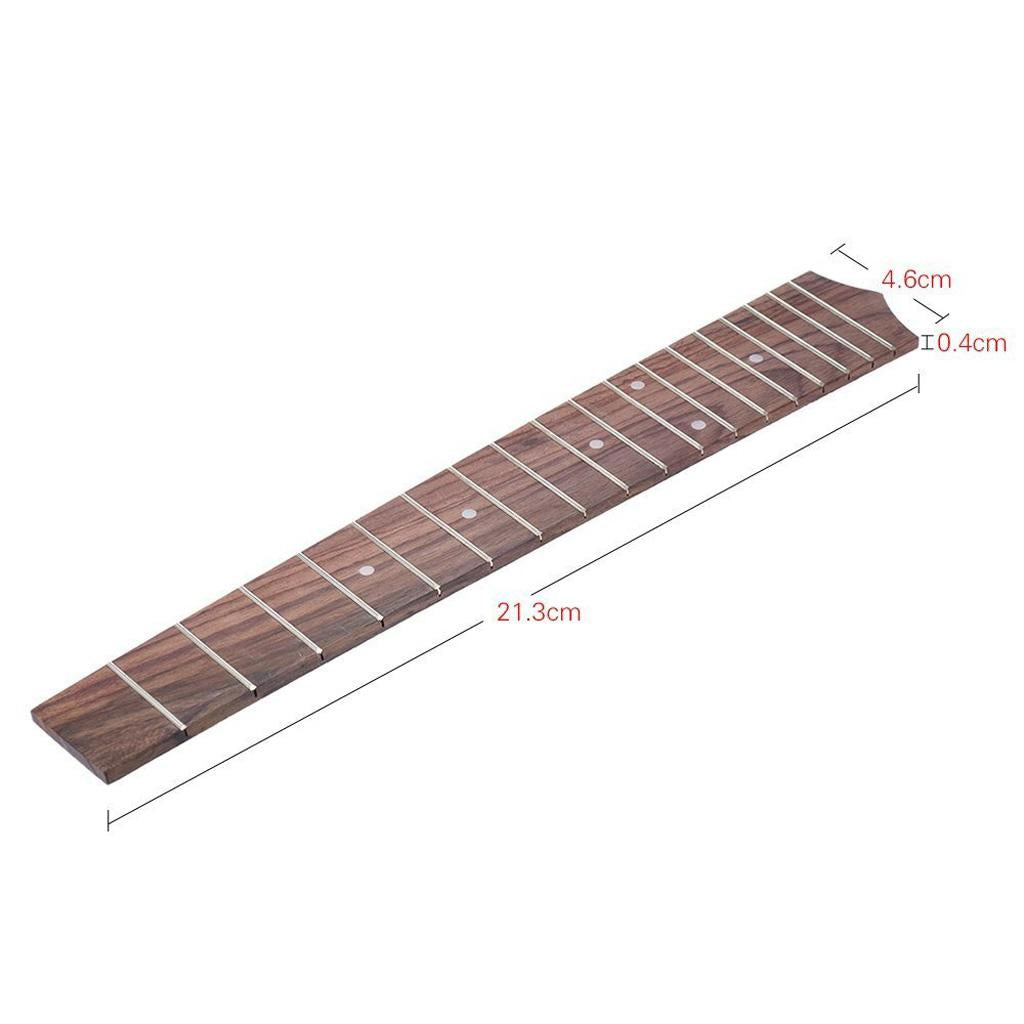 Rosewood 18 Frets Ukulele Fretboard Fingerboard for 26inch Ukulele