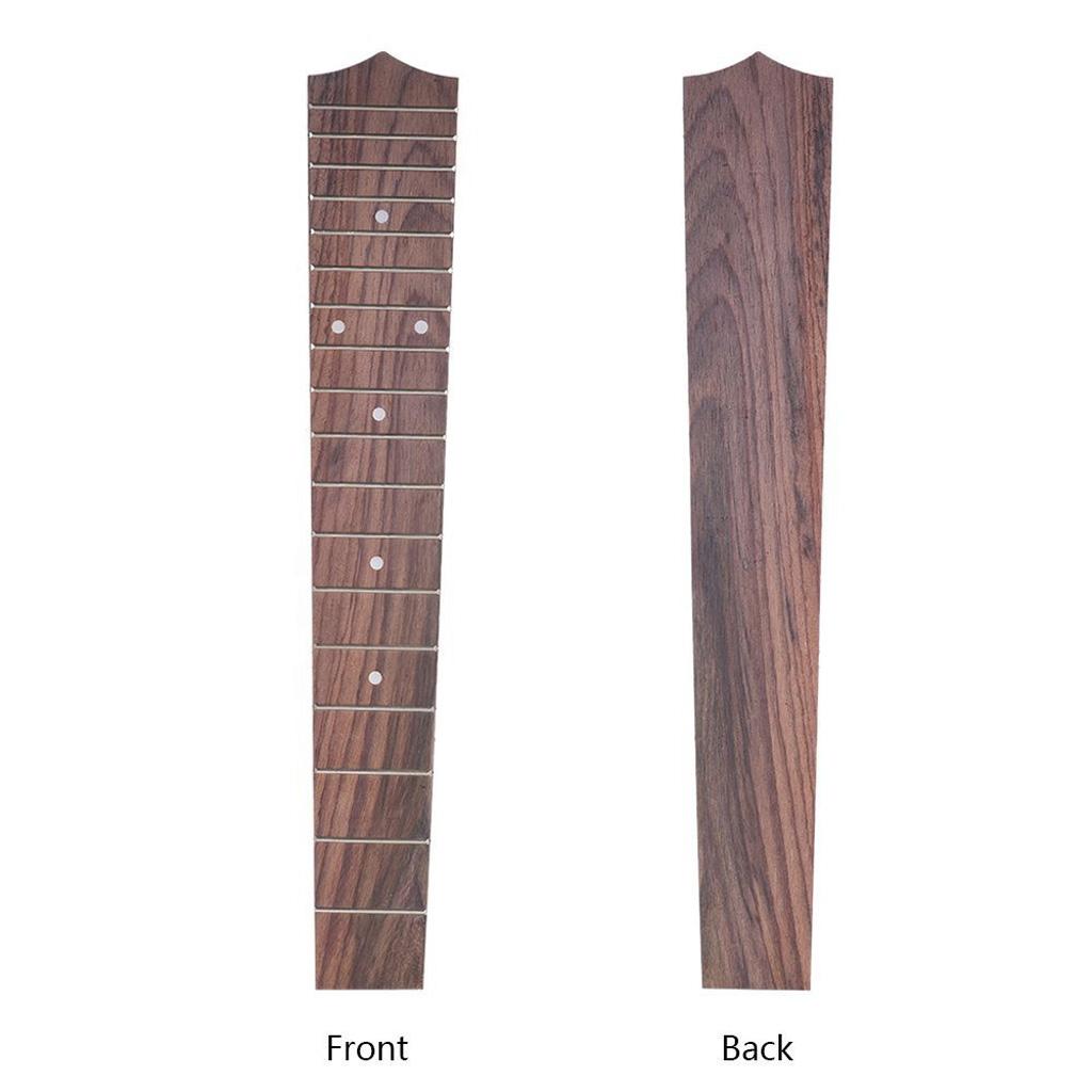 Rosewood 18 Frets Ukulele Fretboard Fingerboard for 26inch Ukulele