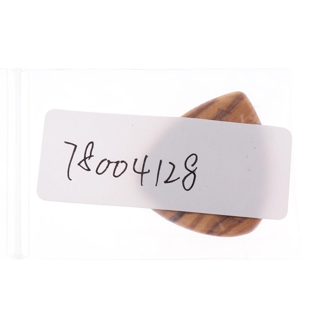 Wooden Guitar Pick Handmade Acoustic Guitar Pick Plectrum for Guitar Parts F